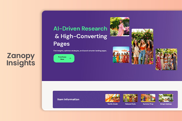 ai for landing pages